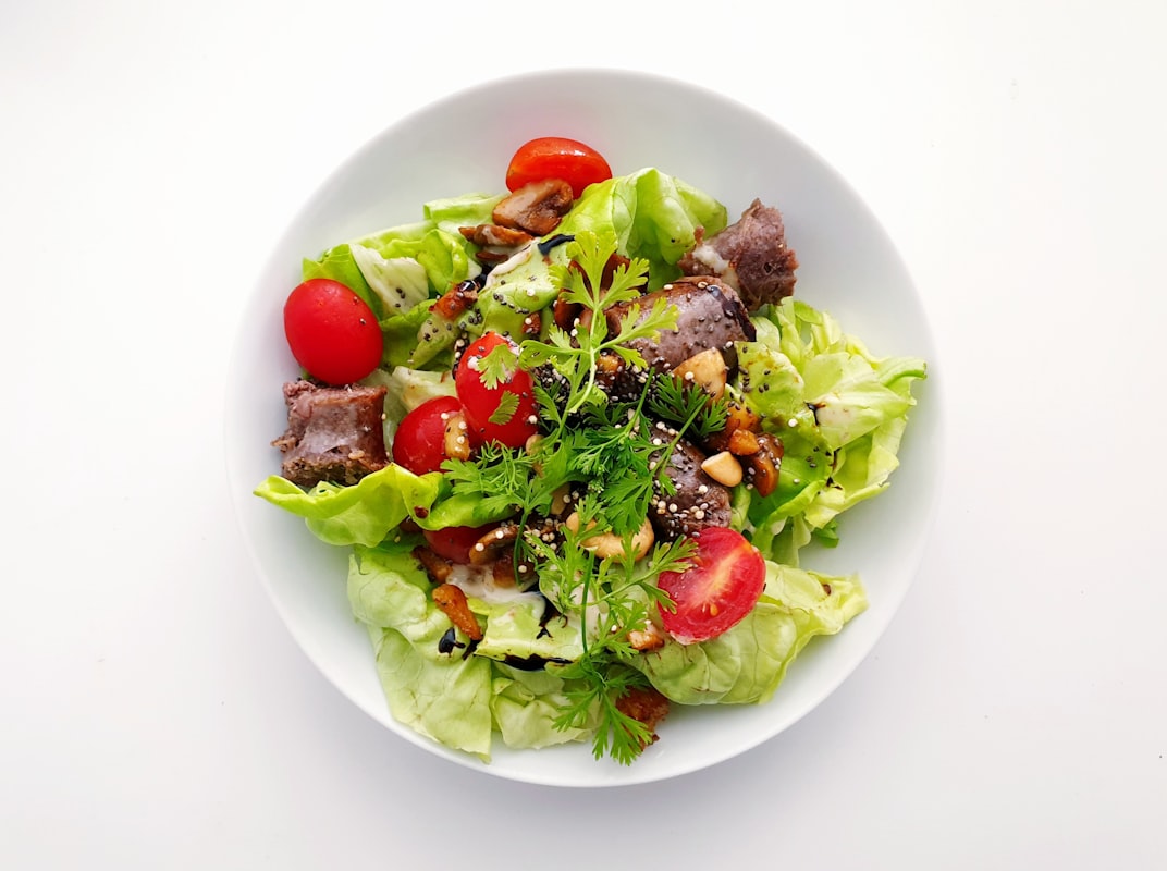 Ricette salutari e ingredienti freschi